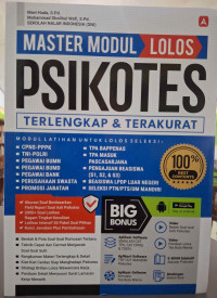 Image of Master Modul Lolos Psikotes Terlengkap & Terakurat
