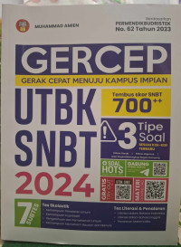 Image of Gercep UTBK SNBT 2024