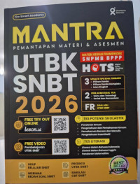 Image of Mantra Pemantapan Materi & Asesmen UTBK SNBT 2026