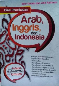 Image of Buku Percakapan Arab, Inggris, dan Indonesia