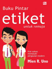 Image of Buku Pintar Etiket untuk remaja