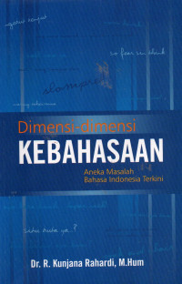 Image of Dimensi Dimensi Kebahasaan