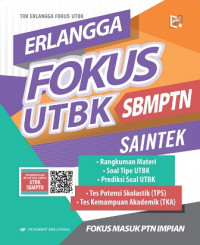 Image of Erlangga Fokus UTBK SBMPTN SAINTEK