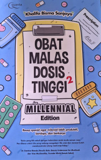 Image of Obat Malas Dosis Tinngi 2 for Millenial Edition