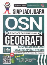 Image of Siap Jadi Juara OSN Geografi SMA
